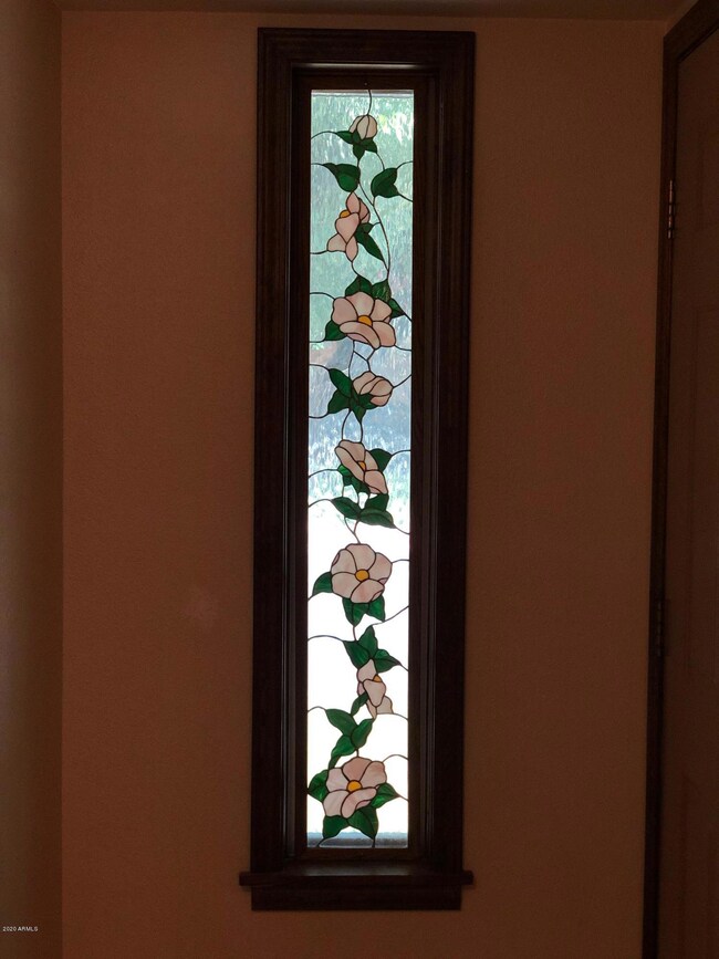 Stained Glass Front Window