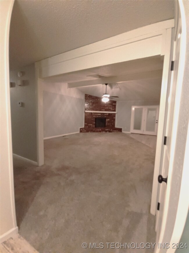 view when entering the home