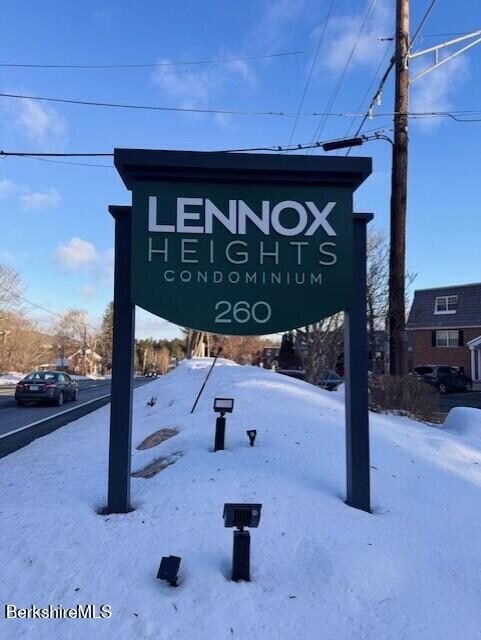 Front sign