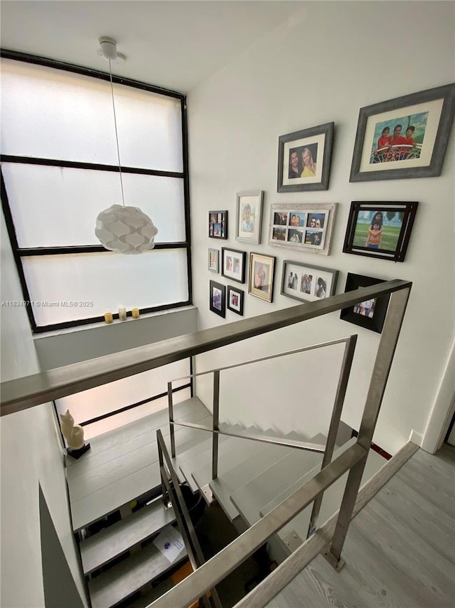 Staircase to the second floor