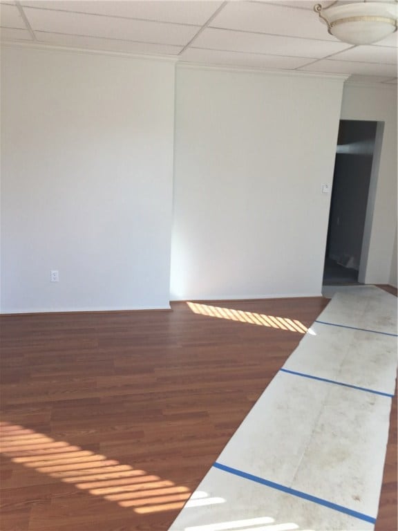 Nice large size family-room with updated flooring.