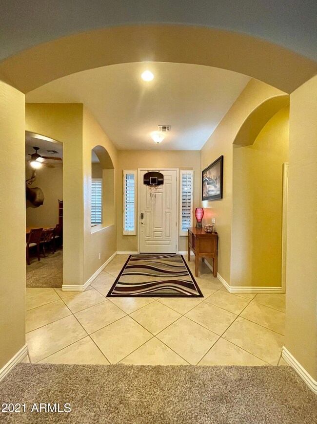 Front door inside