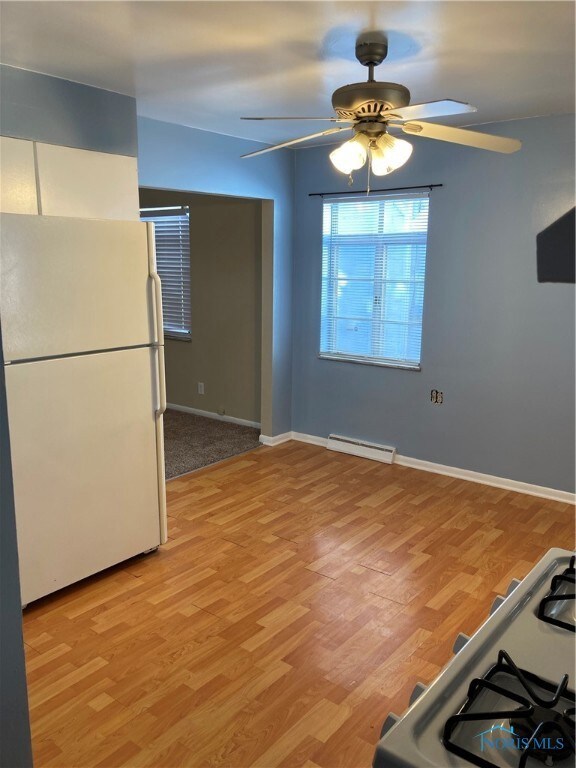 Eating area of kitchen