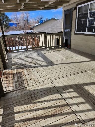 large covered deck