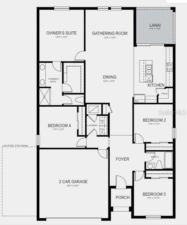 Structural options added at 4815 Vellacito Way inc