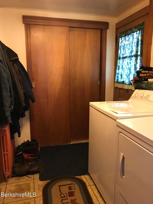 entry w/laundry closet & bath