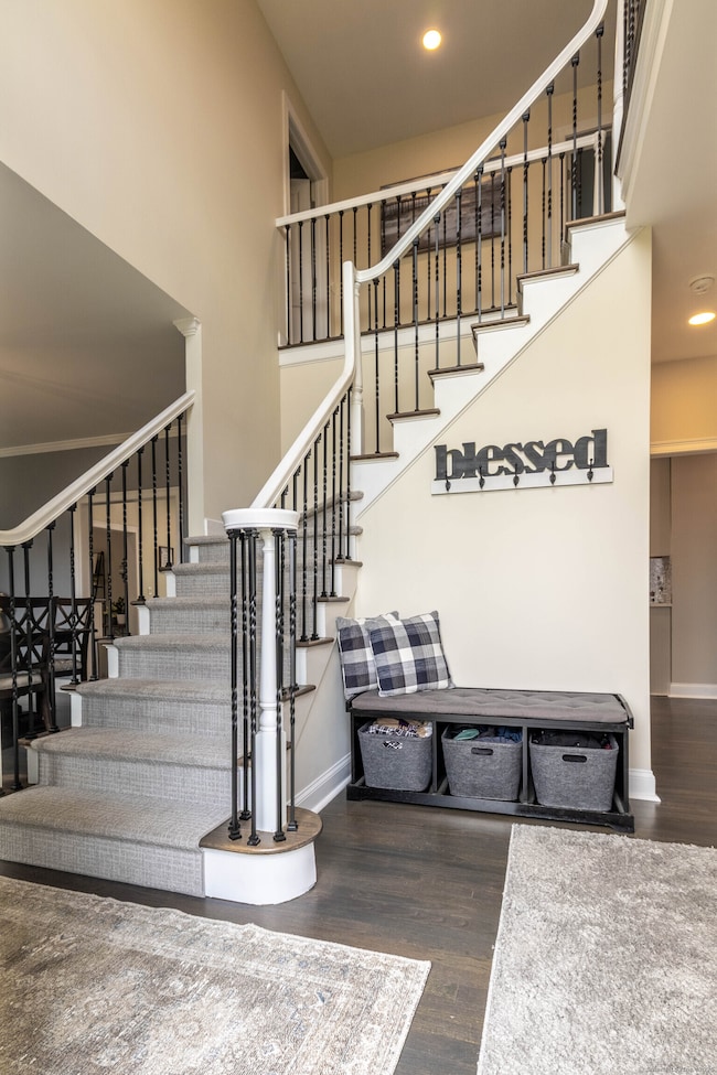 Welcoming foyer.