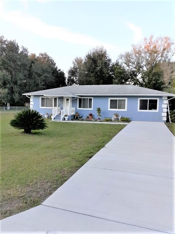 New long drive way and side walk