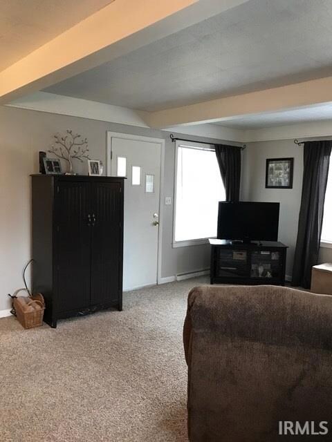 Door leading to covered patio