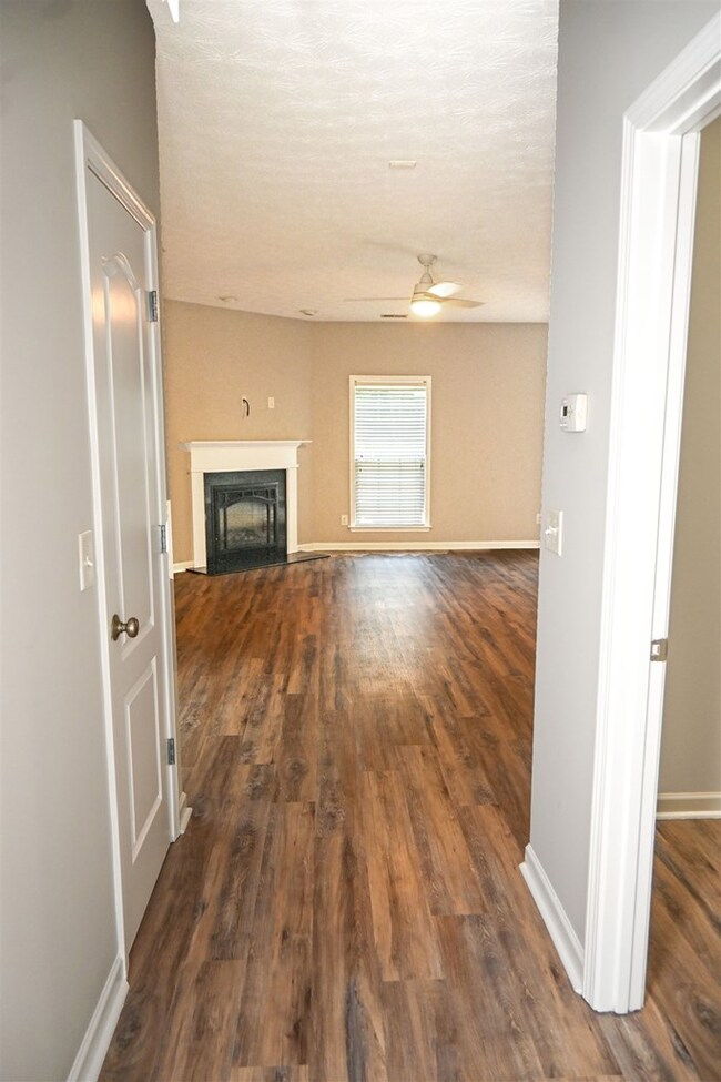 foyer hall view toward family room