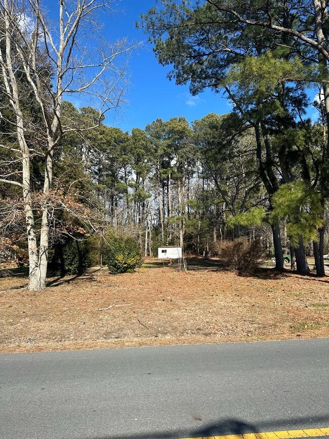 front view from road