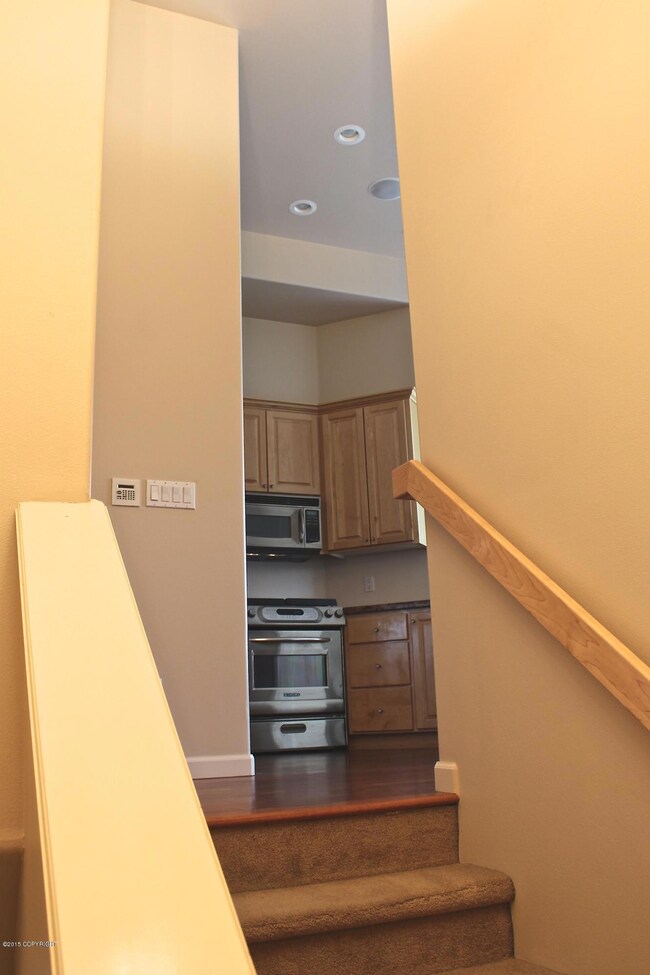 Stair case to Main floor
