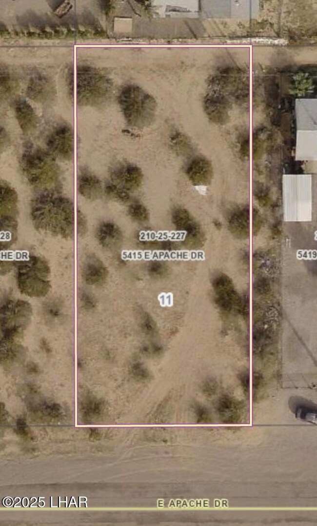 Aerial photo 5415 E Apache