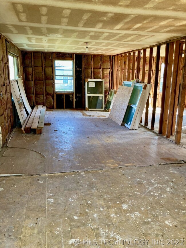 Open Kitchen and Living Area