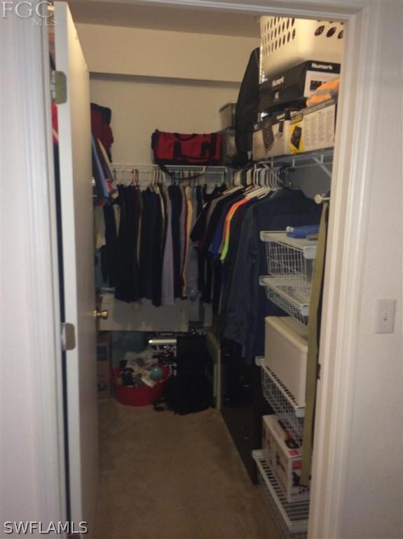 Master bedroom closet