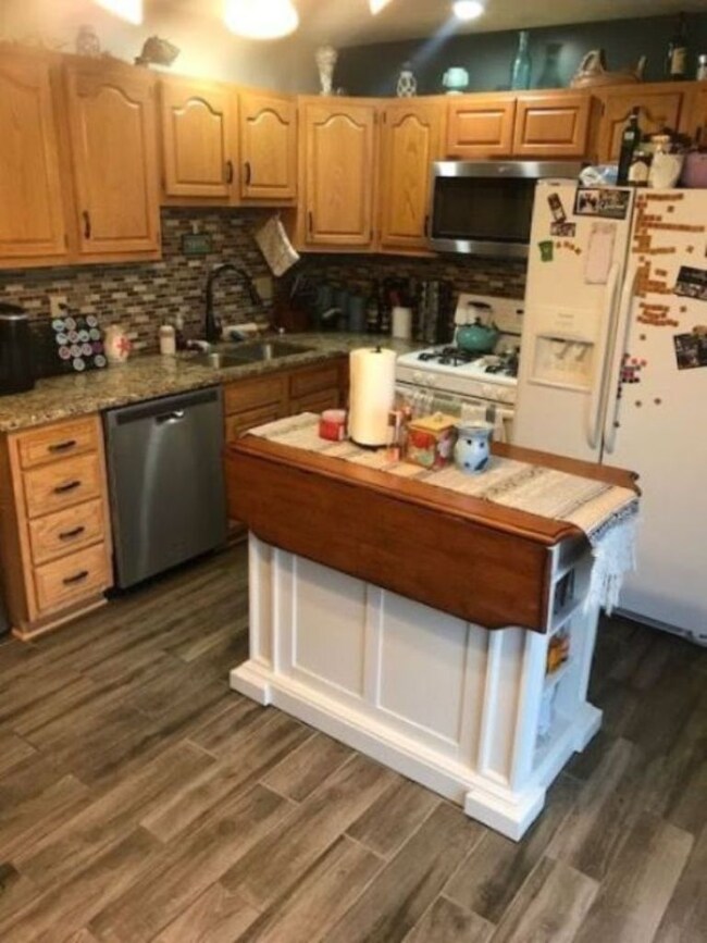 kitchen NE view with island