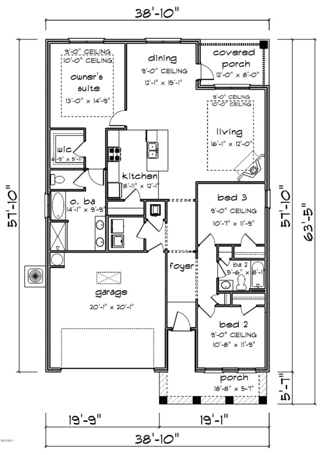 Lamar D Floorplan