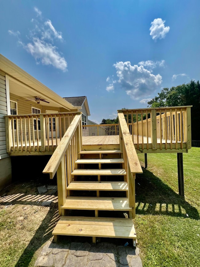 New deck