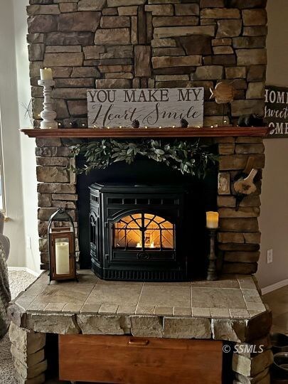 pellet stove