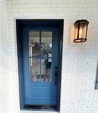 Entrance to property