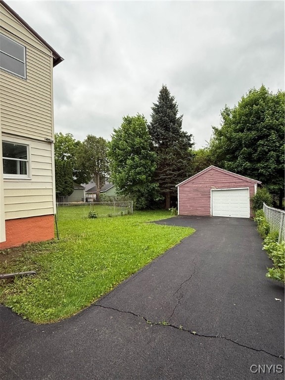 Multiple parking spaces and detached garage