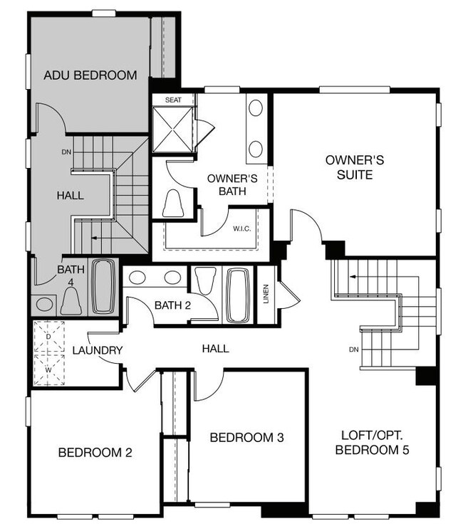 Structural options include: first floor bedroom an