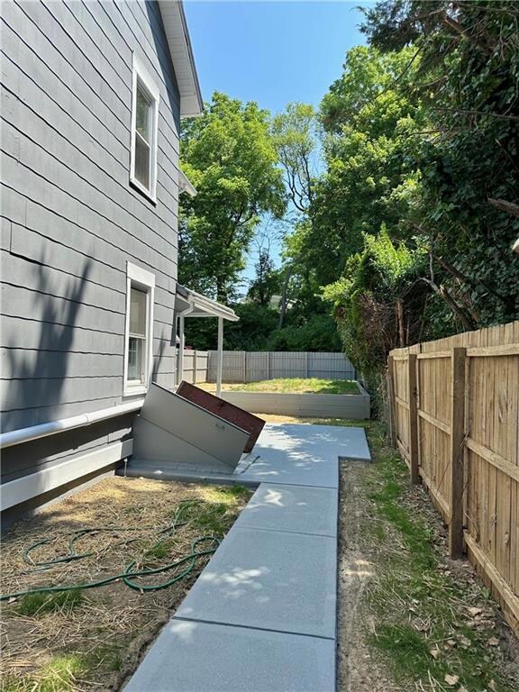 side of house