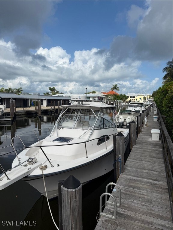 View of dock area