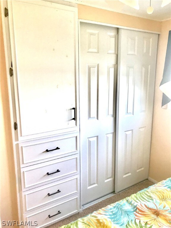 Lots of closet space Guest Bedroom