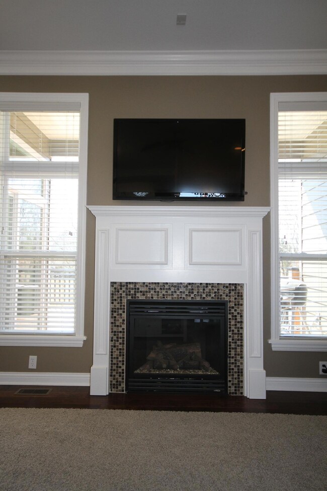 Gas Fireplace in Living Room