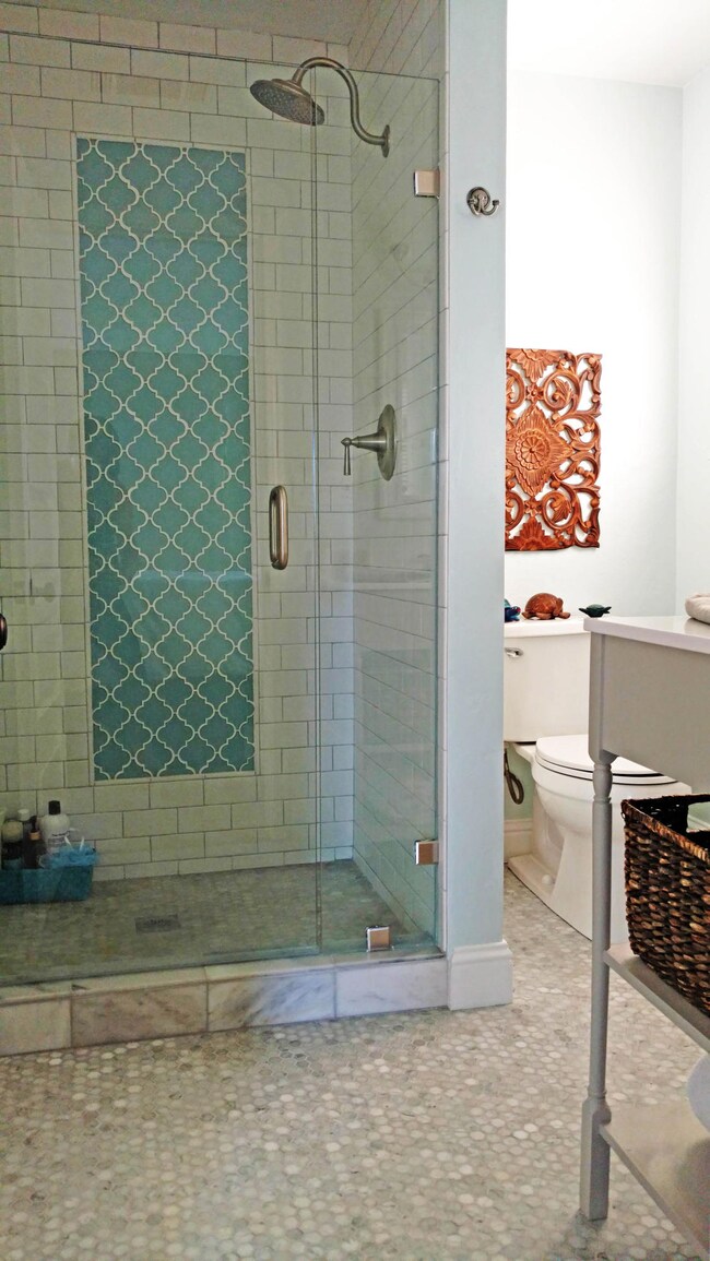 Stunning tiles master bath