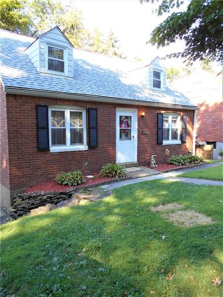 Nicely manicured, with an easy to maintain yard.