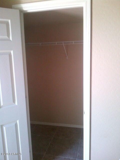 Downstairs closet