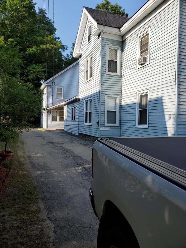 side and driveway