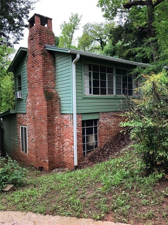 Side view of home
