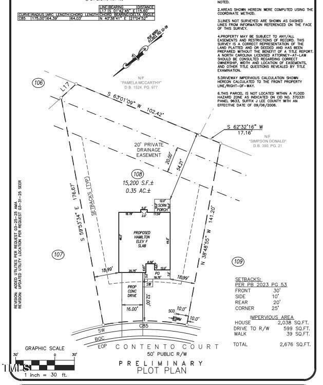 plot plan