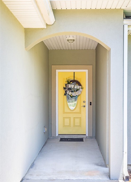 Front Door entry