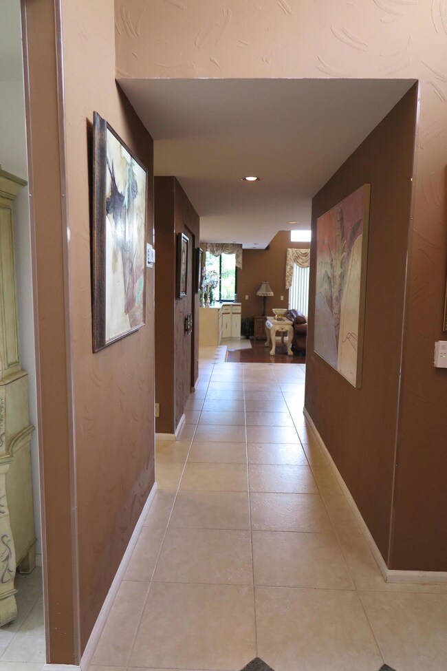 Hallway to Living and Dining