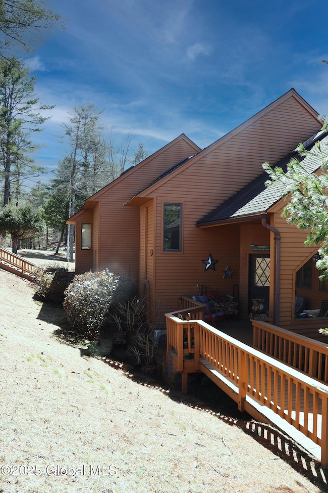 walkway to entry