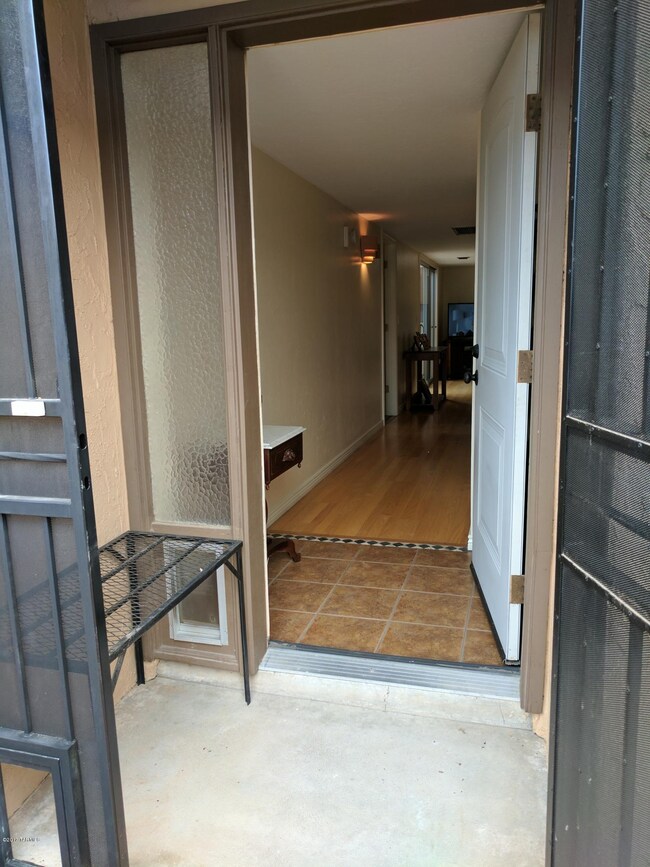 Hallway from front patio
