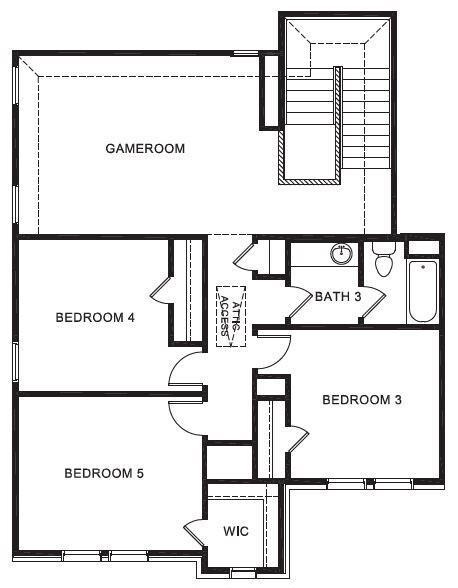 D.R. Horton's Robin Floorplan.