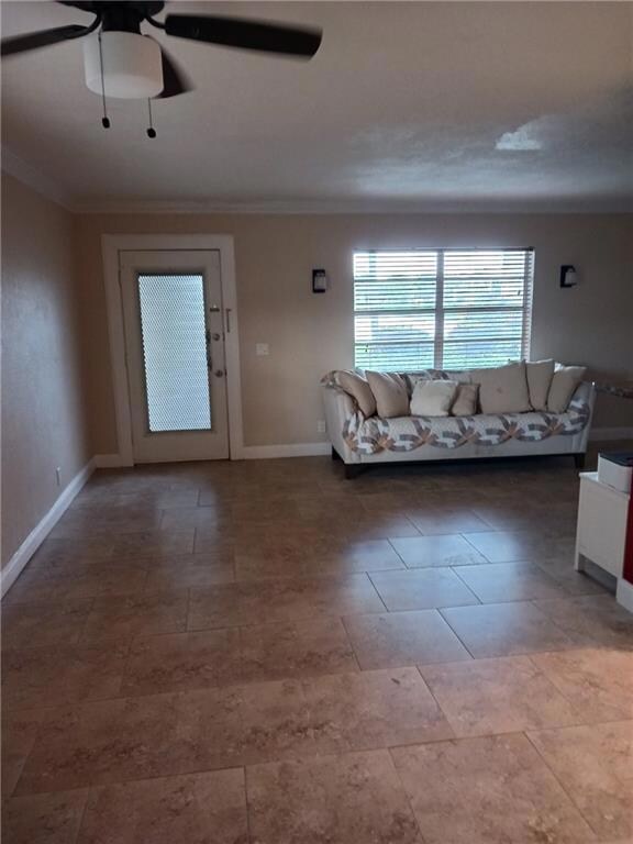LIVING ROOM AND FRONT DOOR