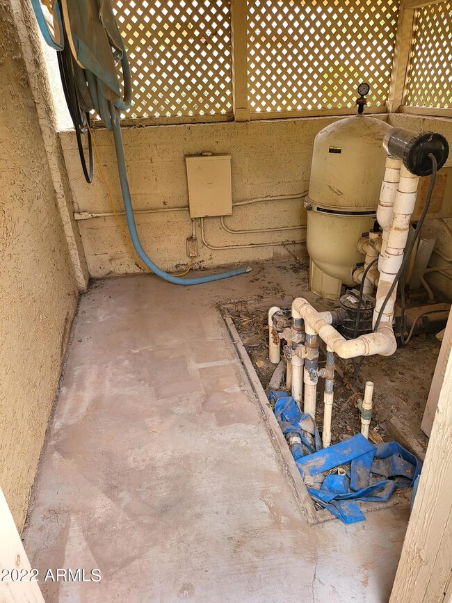 Pool Pump Room