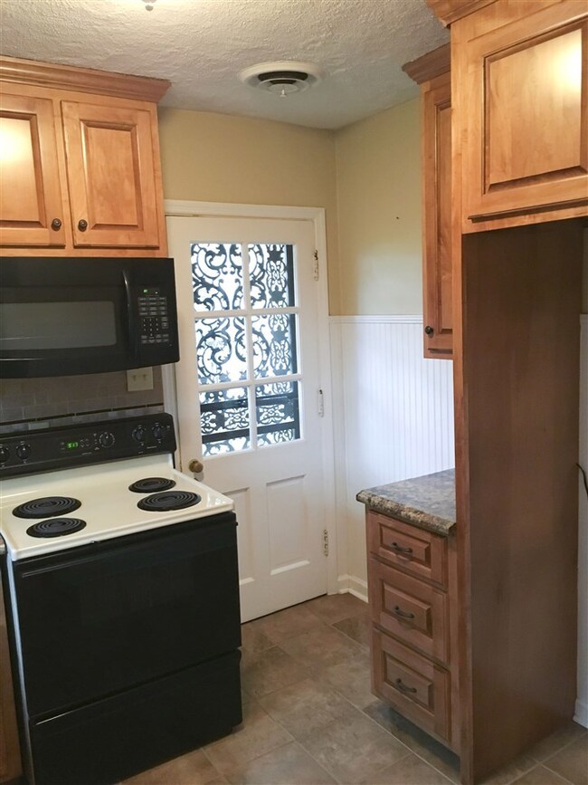 Upgraded kitchen.