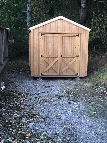 Newer wood shed
