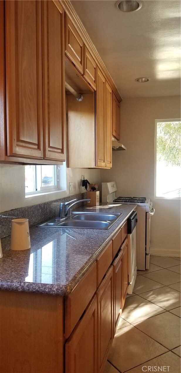 Recess lights in the kitchen