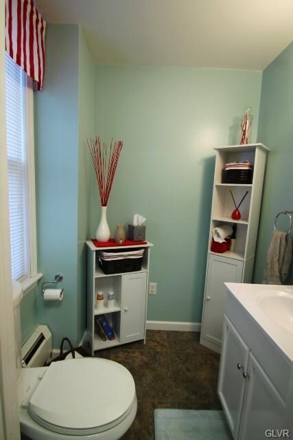 First Flr. Powder Room off kitchen