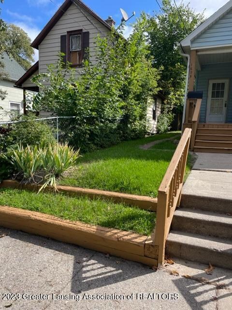 front yard