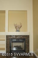Downstairs fireplace and entertainment c