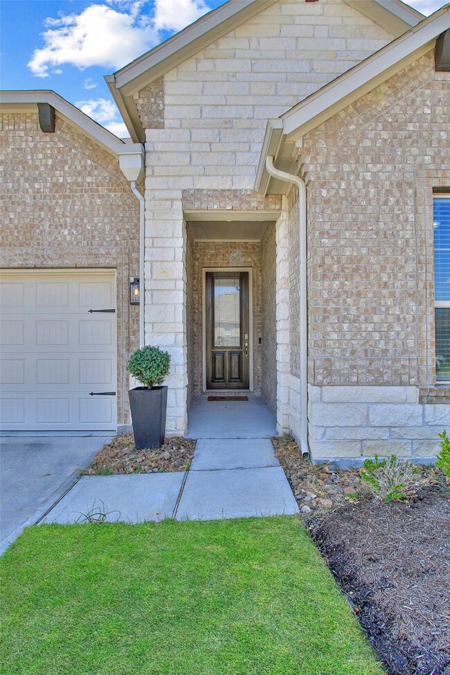 Covered porch entry